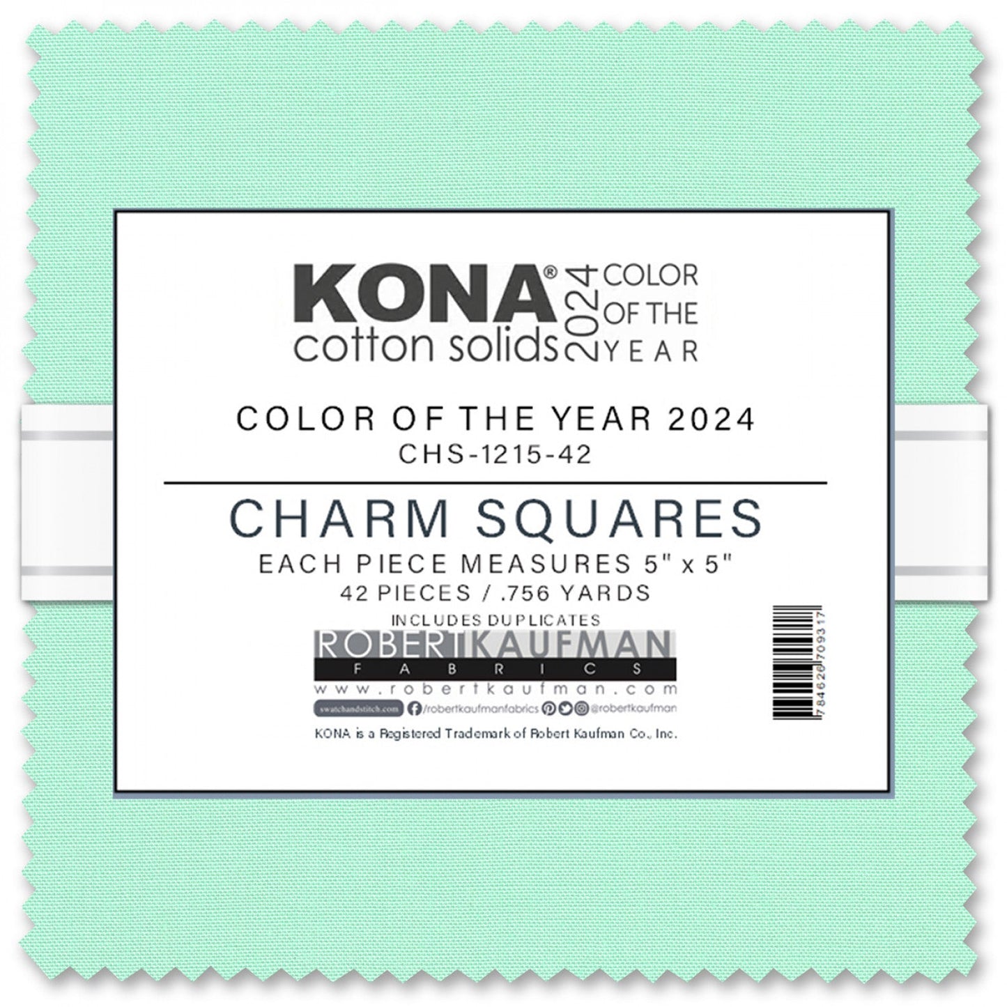 Image of Kona Colour of the Year - Julep - 5 Inch Squares