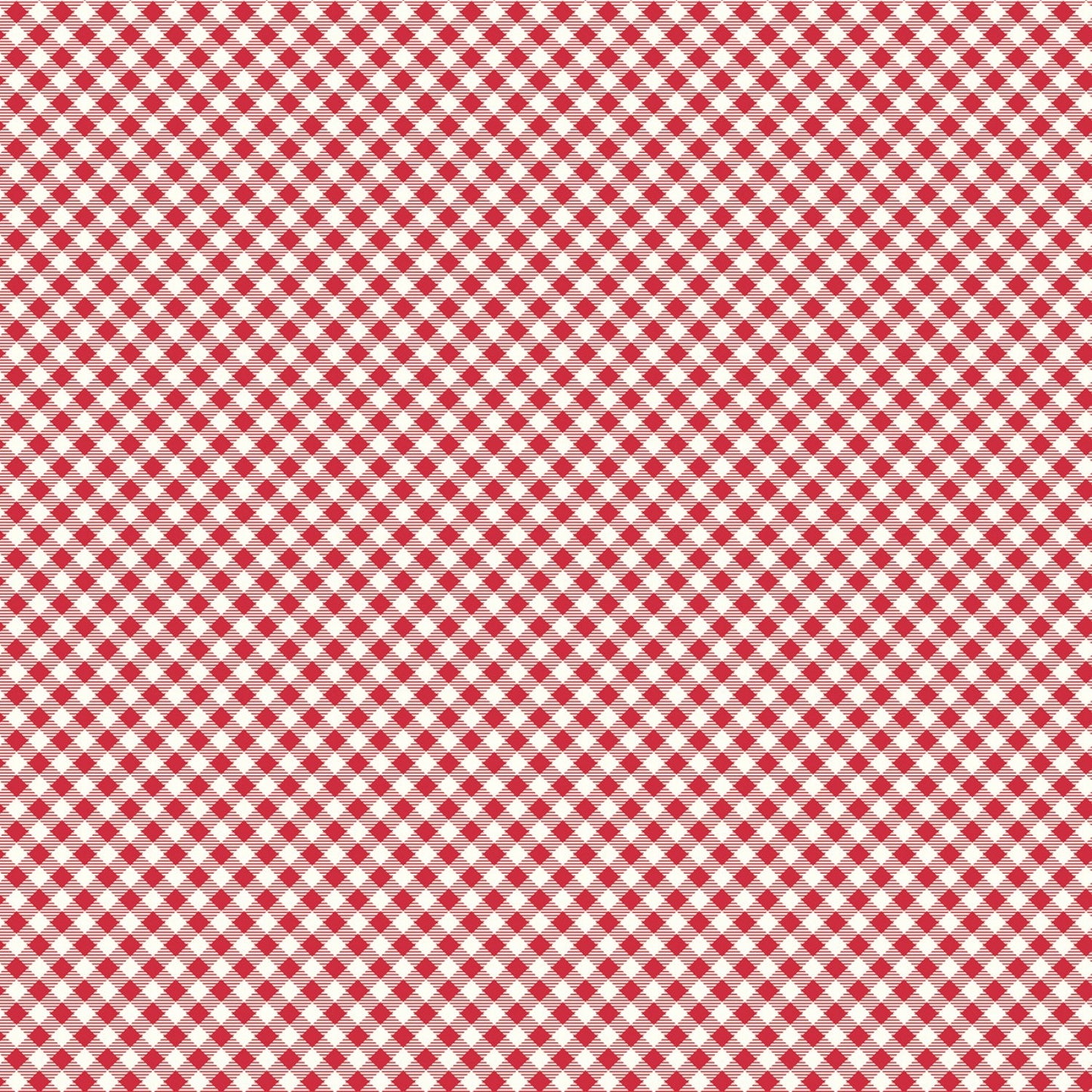 Image of Bee Ginghams Carolyn Red Bolt