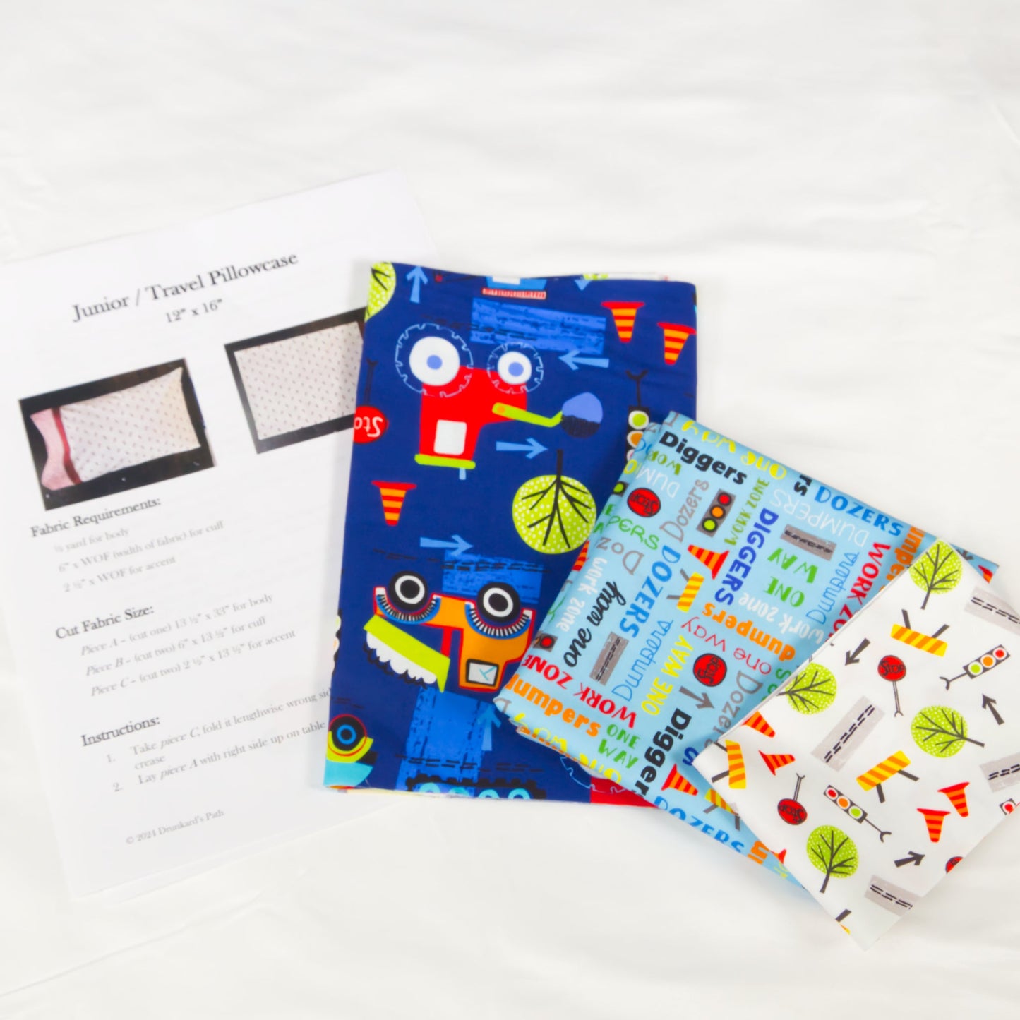 Image of Junior/Travel Pillowcase Kit - Work in Progress