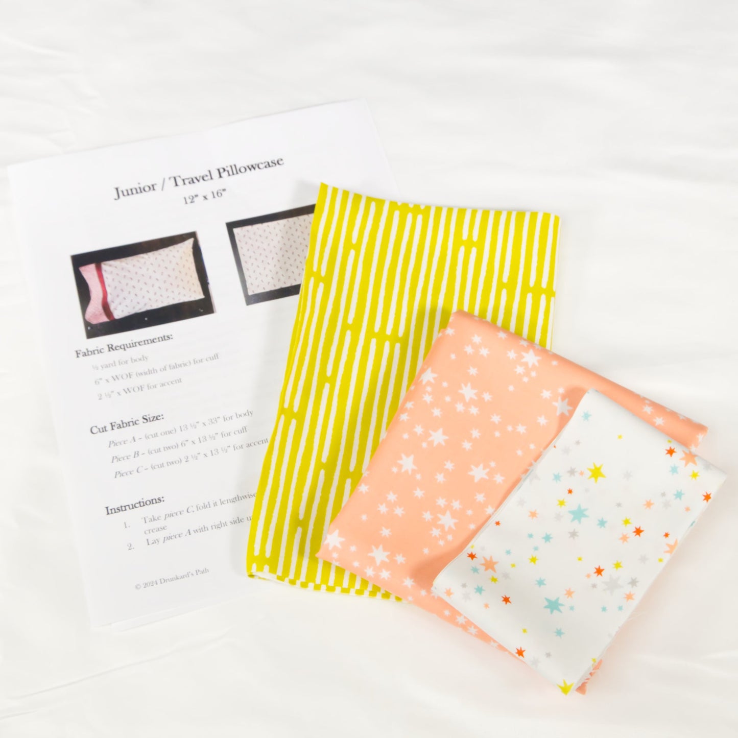 Image of Junior/Travel Pillowcase Kit - Delivered With Love