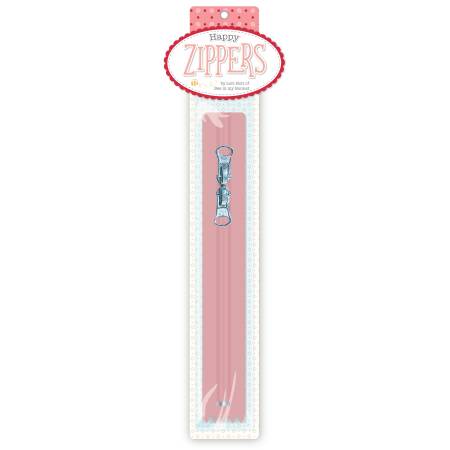 Image of Lori Holt Happy Zippers 16in Coral