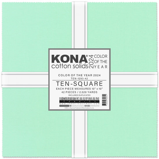 Image of Kona Colour of the Year - Julep - 10 Inch Squares