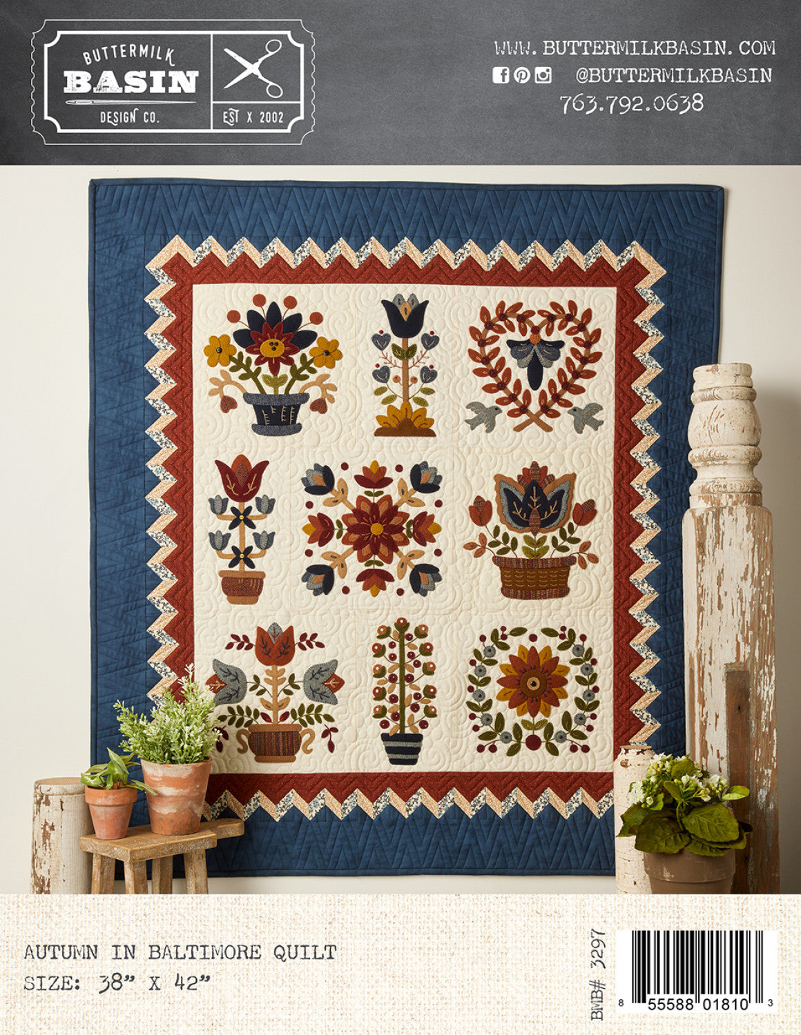 Image of Autumn in Baltimore Quilt