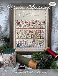 Image of Autumn Alphabet Garden & Smalls Cross Stitch Pattern