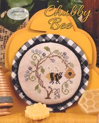 Image of Chubby Bee Cross Stitch Pattern