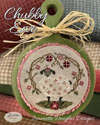 Image of Chubby Ewe Cross Stitch Pattern