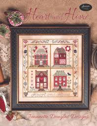 Image of Heart and Home Chart Cross Stitch Pattern