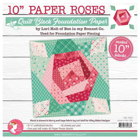 Image of Paper Roses 10" Foundation Paper