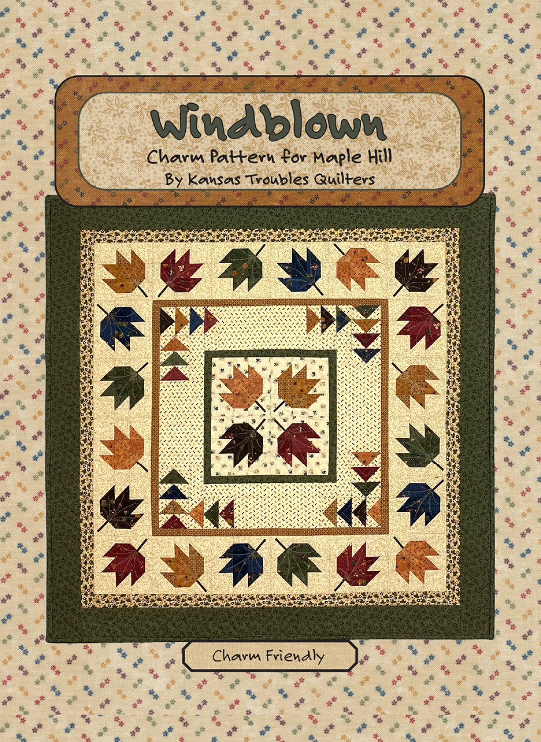 Image of Windblown - Charm Pattern for Maple Hill