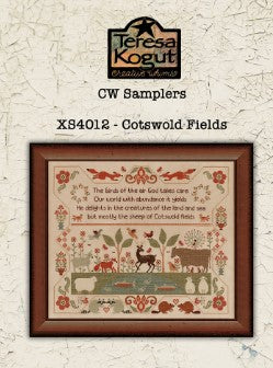 Image of XS4012 - Cotswold Fields Cross Stitch Pattern