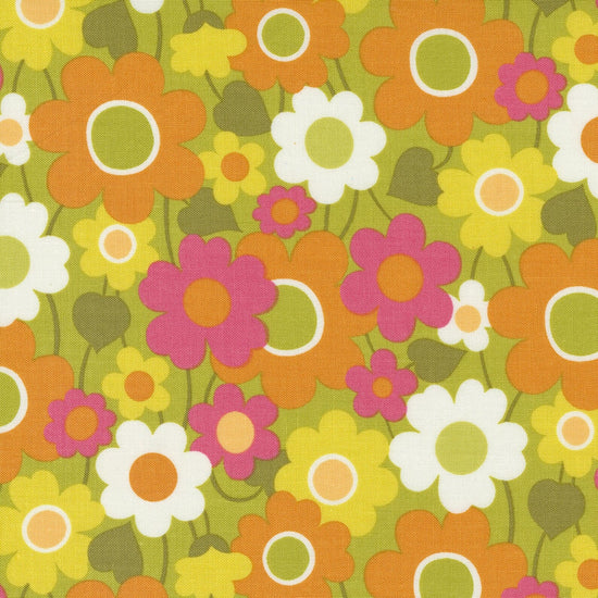 Image of Flower Power - Chartreuse - 533712-16 Bolt