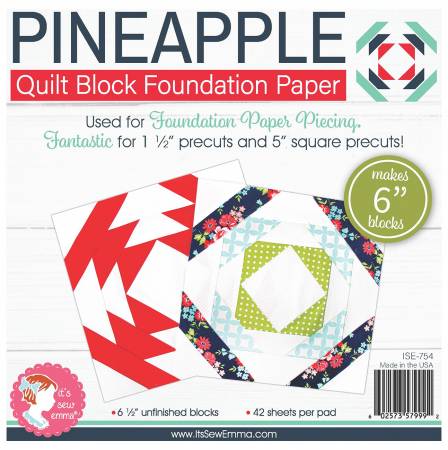 Image of Pineapple 6in Block Foundation Paper Pad